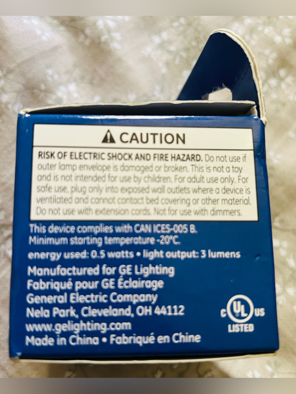 GE Night Light LED Plug-In with Fast Charging Ports - White - Picture 4 of 4